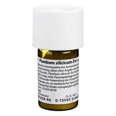 Plumbum silicicum D 6 Trituration, 20 g Plumbum silicicum D 6 Trituration, 20 g