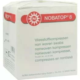 NOBATOP 8 Compresses 10x10 cm non-sterile, 100 pcs