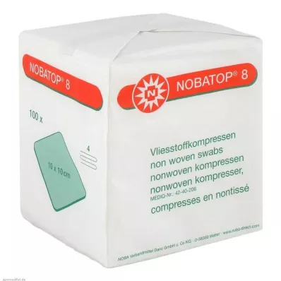 Nobatop 8 compresses 10x10cm, 100 pieces