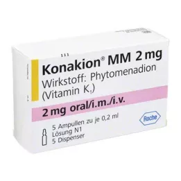 Konakion MM 2 mg solution, 5 pcs