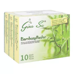 BAMBUSPFLASTER Gina Su Vitality Patch, 30 pcs