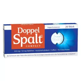 DOPPEL SPALT Compact tablets, 20 pcs