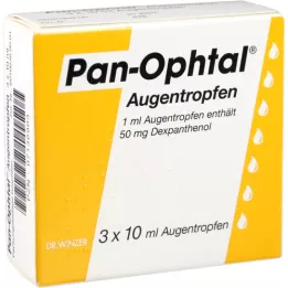 PAN OPHTAL Eye drops, 3X10 ml
