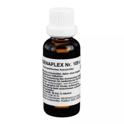 REGENAPLEX No.109 a drops, 30 ml REGENAPLEX No.109 a drops, 30 ml