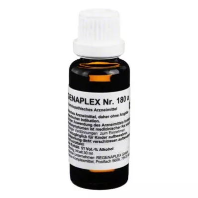 Regenaplex No. 180 a drops, 30 ml Regenaplex No. 180 a drops, 30 ml