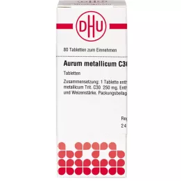 AURUM METALLICUM C 30 tablets, 80 pc