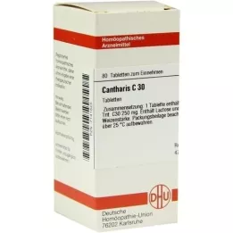 CANTHARIS C 30 tablets, 80 pc