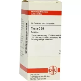 THUJA C 30 tablets, 80 pc