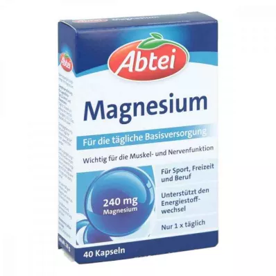 Abbey Magnesium Capsules (40 pieces)