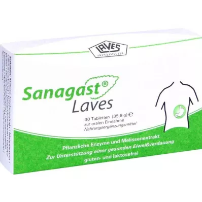 SANAGAST Laves tablets, 30 pc SANAGAST Laves tablets, 30 pc