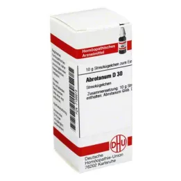 DHU Abrotanum D 30 globules, 10 g