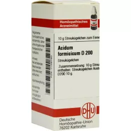 DHU Acidum formicicum D 200 globules, 10 g