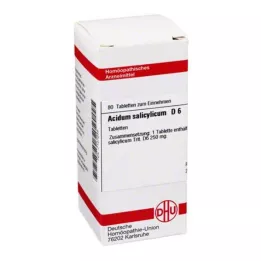 DHU Acidum salicylicum D 6 tablets, 80 pcs