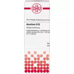 ACONITUM D 15 dilution, 20 ml