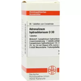 DHU Adrenaline hydrochloricum D 30 tablets, 80 pcs