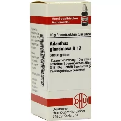 AILANTHUS GLANDULOSA D 12 globules, 10 g
