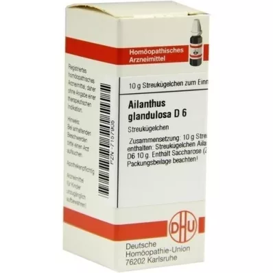 AILANTHUS GLANDULOSA D 6 globules, 10 g