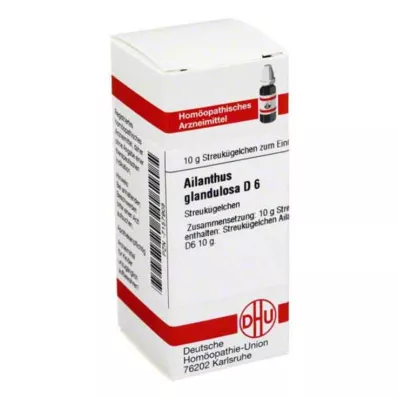 DHU Ailanthus gland.D 6 globules, 10 g