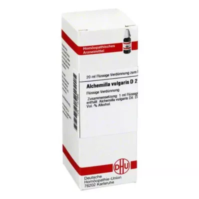 ALCHEMILLA VULGARIS D 2 Dilution, 20 ml ALCHEMILLA VULGARIS D 2 Dilution, 20 ml