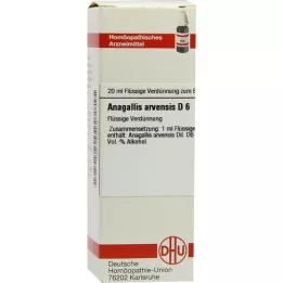 ANAGALLIS ARVENSIS D 6 Dilution, 20 ml