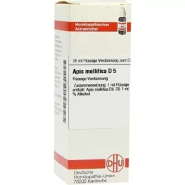 APIS MELLIFICA D 5 dilution, 20 ml