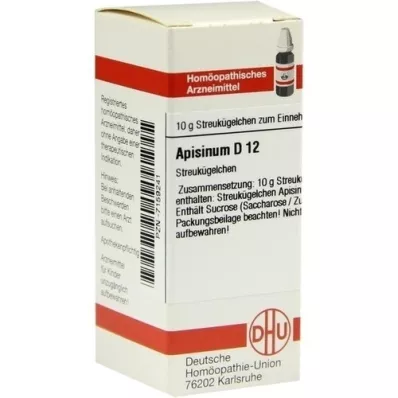 APISINUM D 12 globules, 10 g