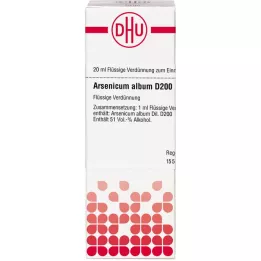 ARSENICUM ALBUM D 200 dilution, 20 ml