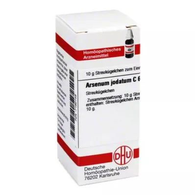 ARSENUM JODATUM C 6 globules, 10 g ARSENUM JODATUM C 6 globules, 10 g