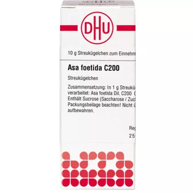 ASA FOETIDA C 200 globules, 10 g