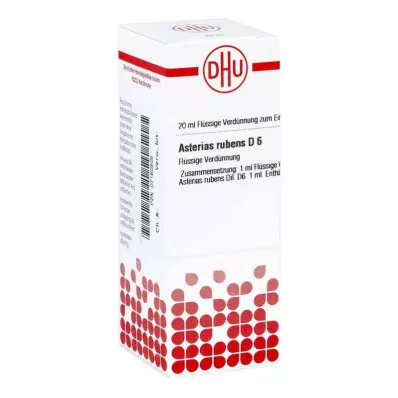 ASTERIAS RUBENS D 6 Dilution, 20 ml ASTERIAS RUBENS D 6 Dilution, 20 ml