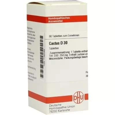 CACTUS D 30 tablets, 80 pc