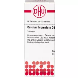 CALCIUM BROMATUM D 30 tablets, 80 pc