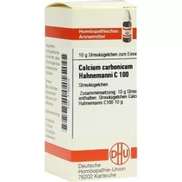 CALCIUM CARBONICUM Hahnemanni C 100 globules, 10 g