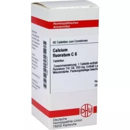 CALCIUM FLUORATUM C 6 tablets, 80 pc