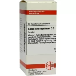 CALADIUM seguinum D 3 tablets, 80 pc