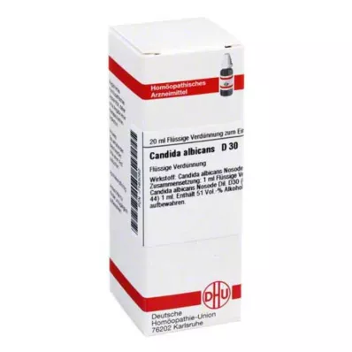 CANDIDA ALBICANS D 30 Dilution, 20 ml CANDIDA ALBICANS D 30 Dilution, 20 ml