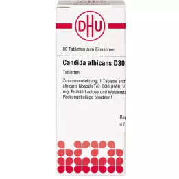 CANDIDA ALBICANS D 30 tablets, 80 pc