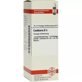 CANTHARIS D 5 dilution, 20 ml