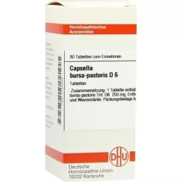 CAPSELLA BURSA pastoris D 6 tablets, 80 pc