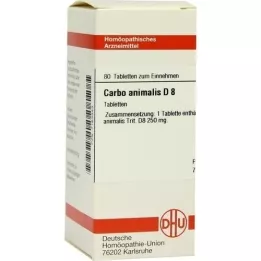 CARBO ANIMALIS D 8 tablets, 80 pc