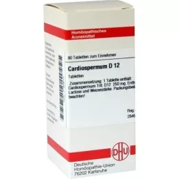 CARDIOSPERMUM D 12 tablets, 80 pc