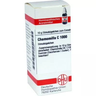 CHAMOMILLA C 1000 globules, 10 g