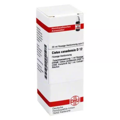 CISTUS CANADENSIS D 12 Dilution, 20 ml CISTUS CANADENSIS D 12 Dilution, 20 ml