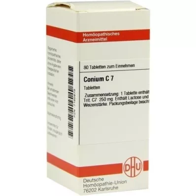 CONIUM C 7 tablets, 80 pc