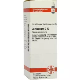 DHU Cortisonum D 12 Dilution, 20 ml