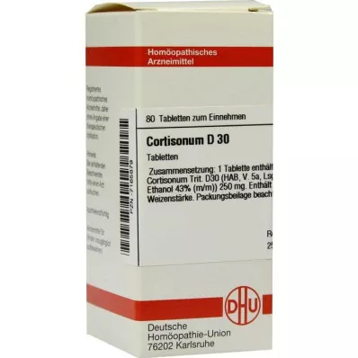 DHU Cortisonum D 30 tablets, 80 pcs
