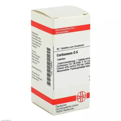 DHU Cortisonum D 6 tablets, 80 pcs DHU Cortisonum D 6 tablets, 80 pcs