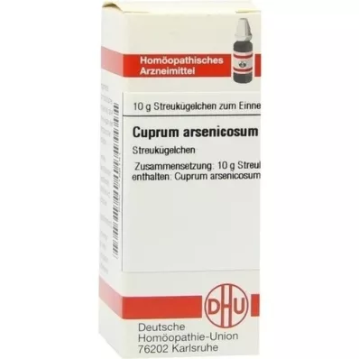 CUPRUM ARSENICOSUM C 200 globules, 10 g