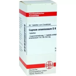 CUPRUM ARSENICOSUM D 8 tablets, 80 pc