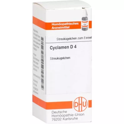 DHU Cyclamen D 4 globules, 10 g